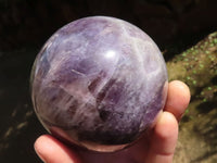 Polished Smokey Amethyst Spheres  x 2 From Madagascar - TopRock