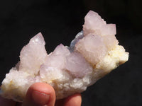 Natural Pale Lilac Spirit Quartz Clusters x 6 From Boekenhouthoek, South Africa - Toprock Gemstones and Minerals
