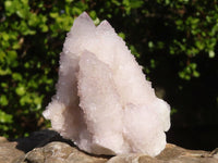 Natural Pale Lilac Spirit Quartz Clusters x 6 From Boekenhouthoek, South Africa - Toprock Gemstones and Minerals
