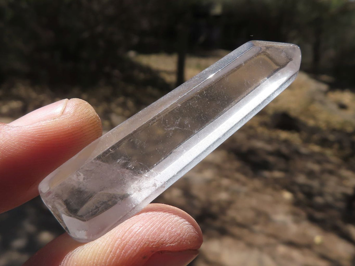 Polished Small Semi Optic Quartz Points x 42 From Madagascar - TopRock