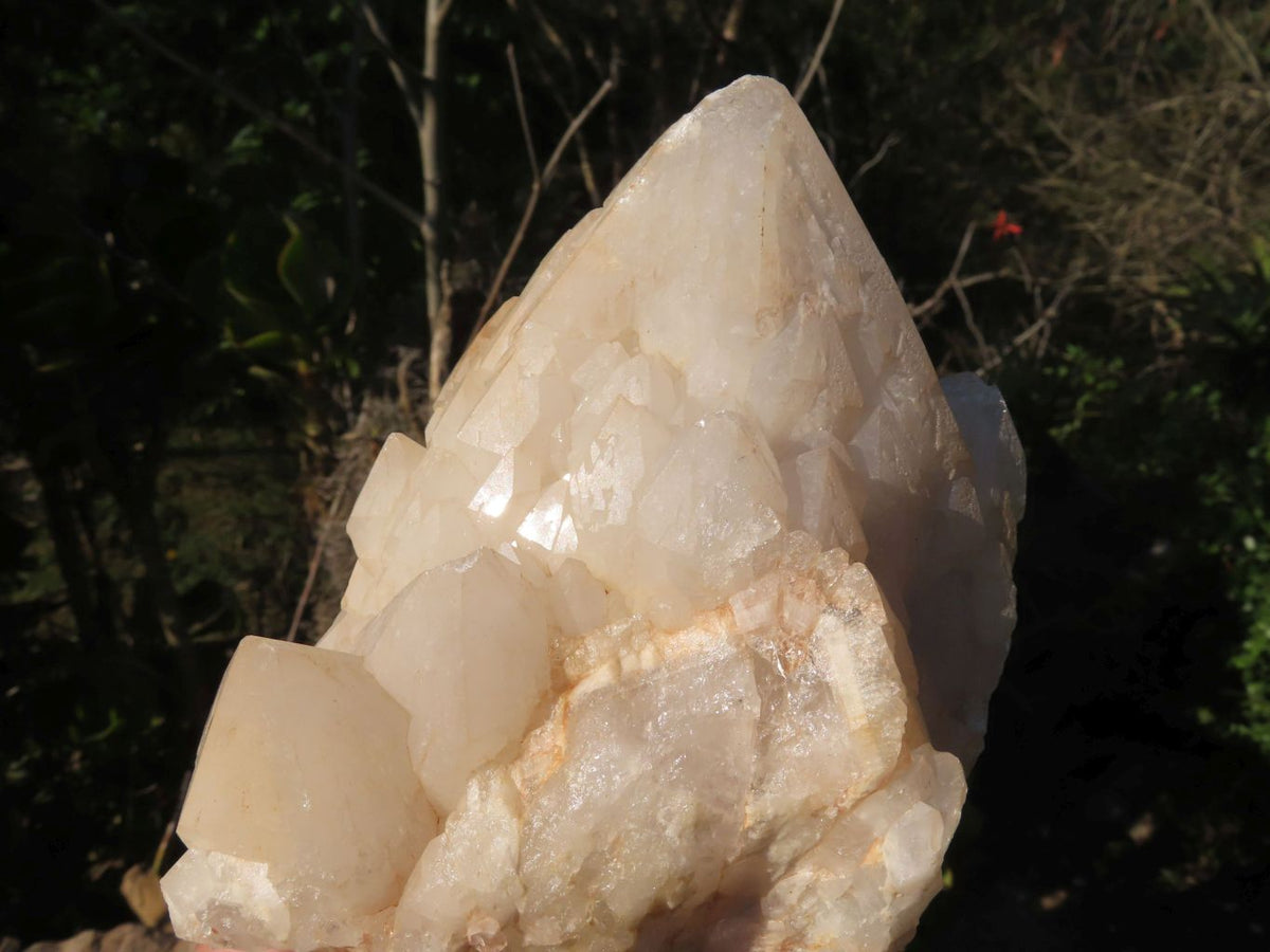 Natural Katana Cascading Quartz Love star Termination Cluster & Crystals x 3 From Ambatfinhandrana, Madagascar - TopRock