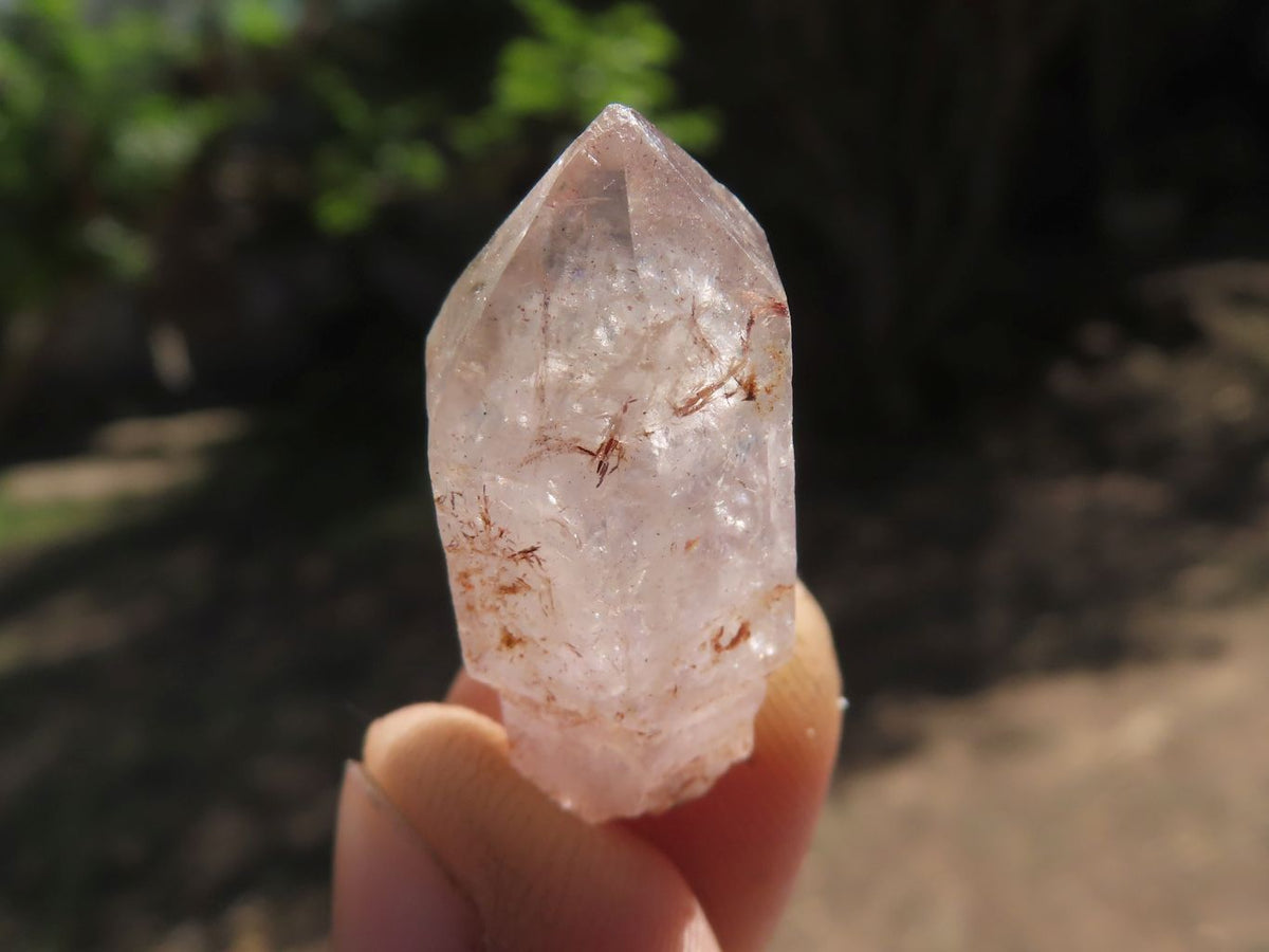 Natural Small Single Window Amethyst Crystals x 65 From Chiredzi, Zimbabwe - TopRock