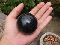 Polished Blue Iolite / Water Sapphire Spheres  x 4 From Madagascar - TopRock