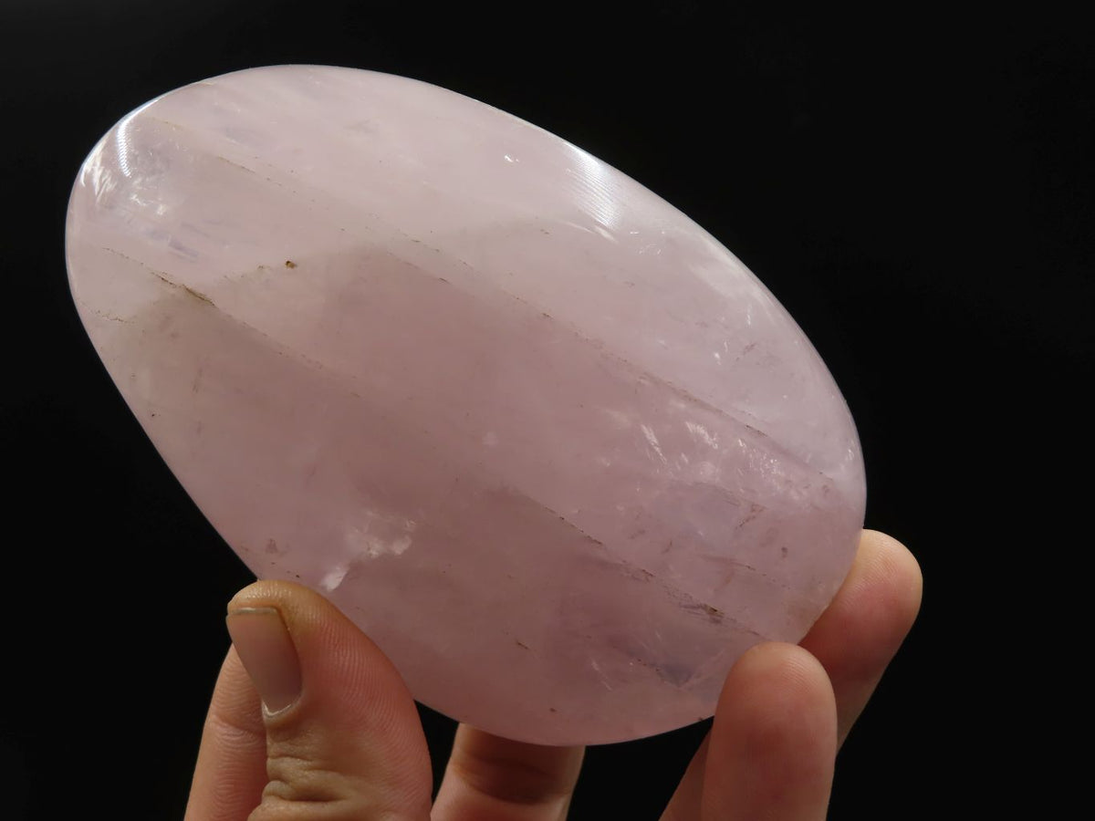 Polished Stunning Pink Rose Quartz Standing Free Forms x 3 From Madagascar - TopRock