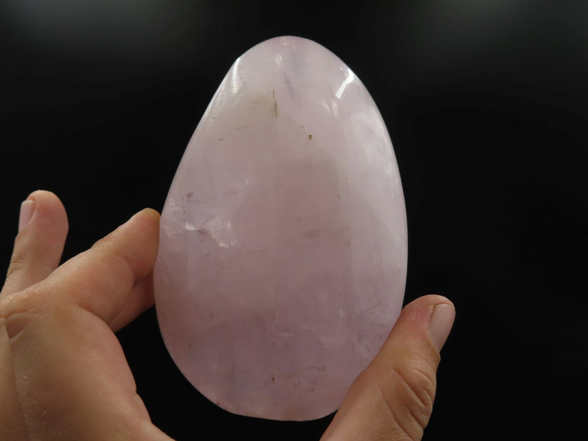 Polished Stunning Pink Rose Quartz Standing Free Forms x 3 From Madagascar - TopRock