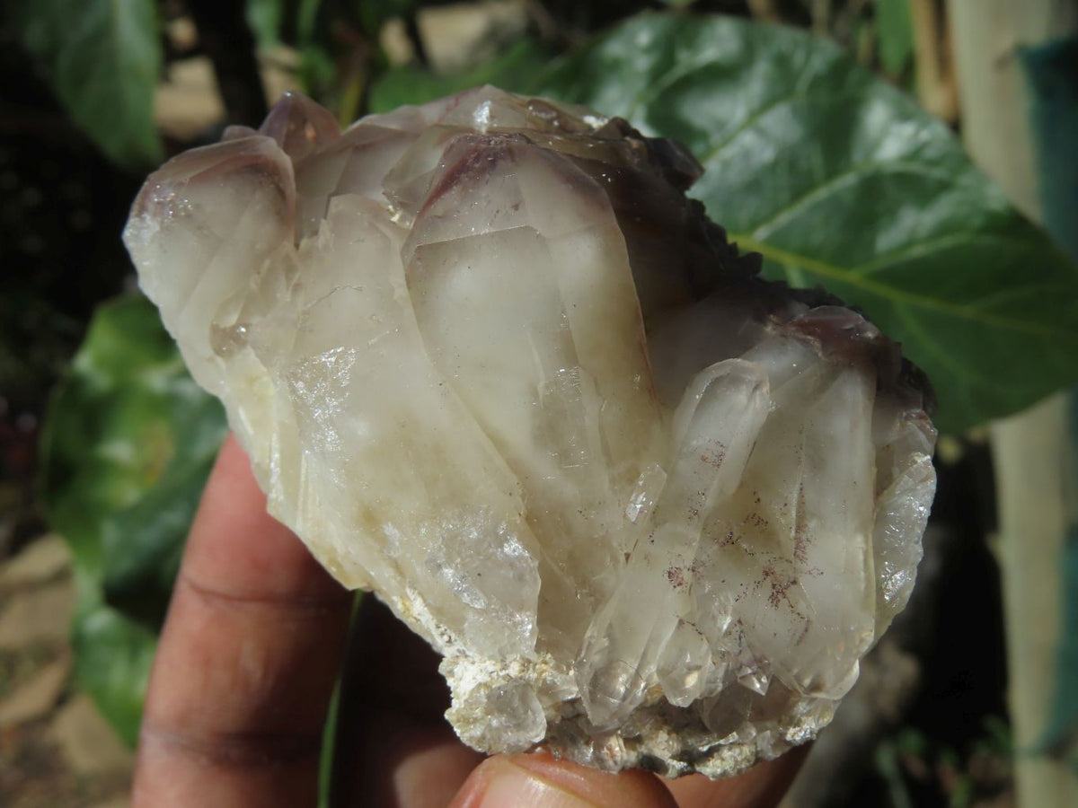 Natural Red Hematoid Crystals x 12 From Karoi, Zimbabwe - TopRock