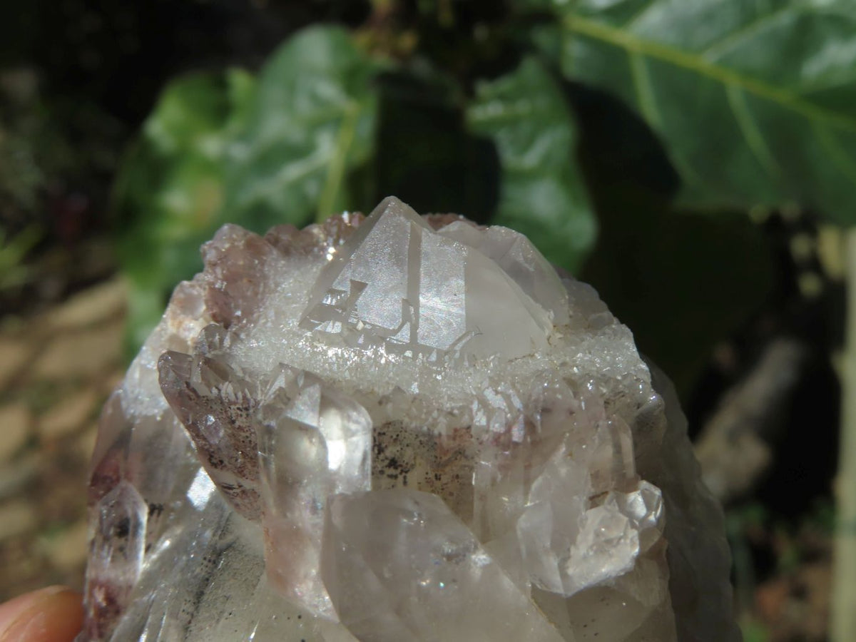 Natural Red Hematoid Crystals x 12 From Karoi, Zimbabwe - TopRock
