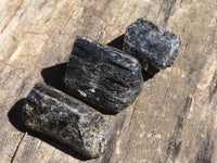 Natural Rough Alluvial Schorl Black Tourmaline Crystals  x 2 Kg Lot From Zambia - TopRock