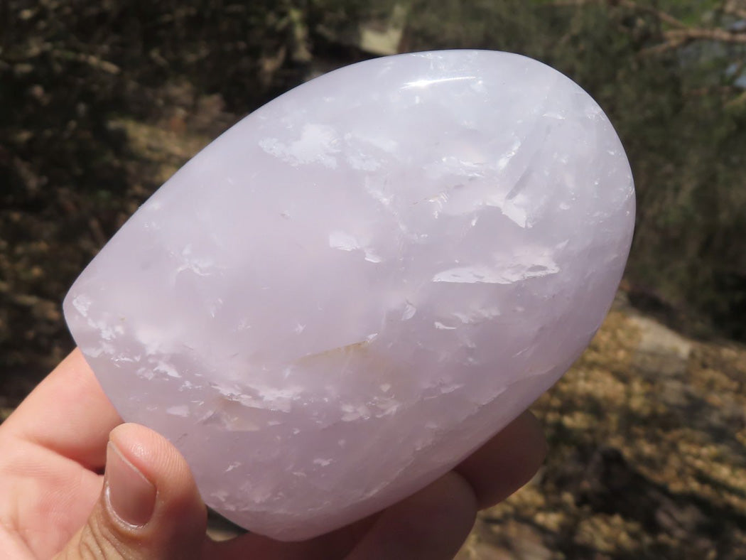 Polished Rare Blue Rose Quartz Standing Free Forms x 4 From Ambatondrazaka, Madagascar - TopRock