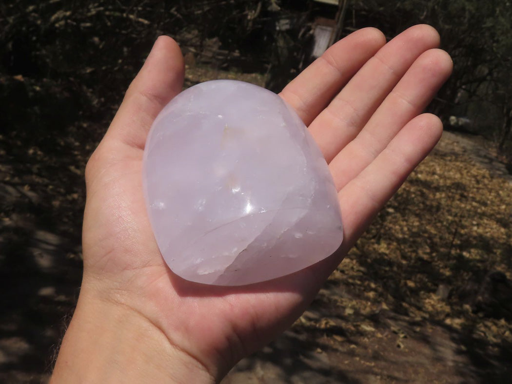 Polished Rare Blue Rose Quartz Standing Free Forms x 4 From Ambatondrazaka, Madagascar - TopRock
