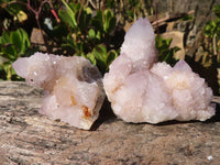 Natural Spirit Amethyst Quartz Clusters x 12 From Boekenhouthoek, South Africa - Toprock Gemstones and Minerals