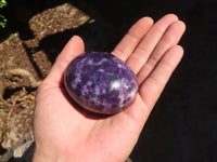 Polished Purple Lepidolite Free Forms  x 6 From Zimbabwe - Toprock Gemstones and Minerals