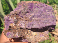 Natural Large Metallic Purpurite Specimens  x 2 From Erongo, Namibia - Toprock Gemstones and Minerals