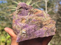 Natural Rough Metallic Purpurite Specimens  x 3 From Erongo, Namibia - Toprock Gemstones and Minerals