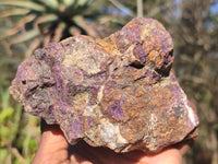 Natural Rough Metallic Purpurite Specimens  x 3 From Erongo, Namibia - Toprock Gemstones and Minerals
