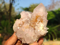 Natural Mixed Selection Of Spirit Quartz Clusters  x 12 From Boekenhouthoek, South Africa - Toprock Gemstones and Minerals