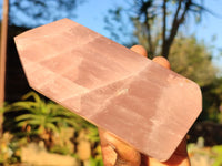 Polished Mixed Rose Quartz Items  x 3 From Madagascar - Toprock Gemstones and Minerals