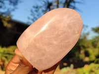 Polished Mixed Rose Quartz Items  x 3 From Madagascar - Toprock Gemstones and Minerals