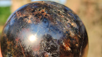 Polished Rare Iolite Spheres x 3 From Ambatofinandrahana, Madagascar - Toprock Gemstones and Minerals