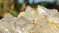 Natural Pale Lilac Spirit Quartz Clusters x 2 From Boekenhouthoek, South Africa - Toprock Gemstones and Minerals