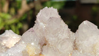 Natural Pale Lilac Spirit Quartz Clusters x 2 From Boekenhouthoek, South Africa - Toprock Gemstones and Minerals