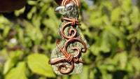 Polished Copper Wire Wrapped Leopard Stone Eagle Pendants x 6 From Zimbabwe - Toprock Gemstones and Minerals