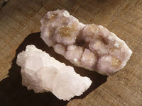 Natural Mixed Selection Of Spirit Quartz Clusters x 6 From Boekenhouthoek, South Africa - Toprock Gemstones and Minerals
