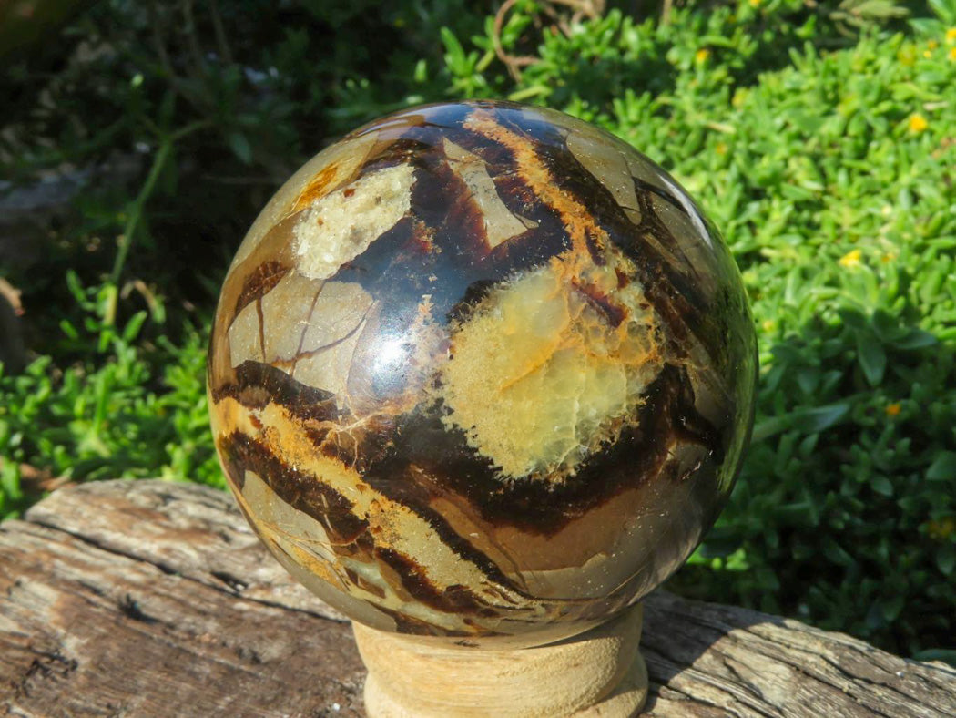 Polished Septerye Spheres x 4 From Madagascar - TopRock