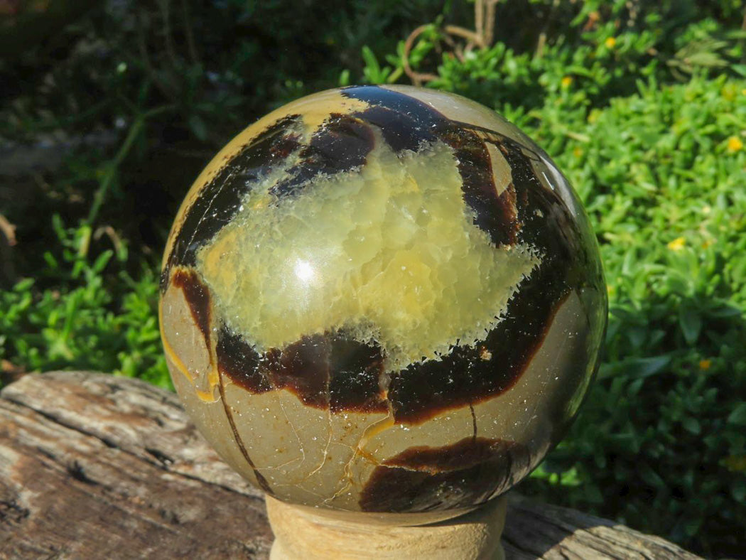 Polished Septerye Spheres x 4 From Madagascar - TopRock