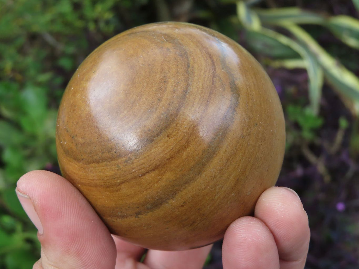 Polished Picture Stone Jasper Spheres x 6 From Namibia - TopRock