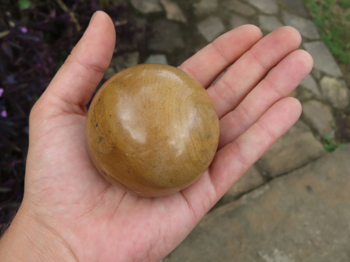 Polished Picture Stone Jasper Spheres x 6 From Namibia - TopRock