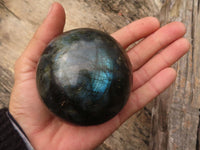 Polished Large Labradorite Spheres  x 2 From Tulear, Madagascar - Toprock Gemstones and Minerals