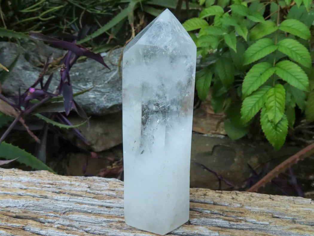 Polished Banded Green Fuchsite & Stromatolite Crystal Points x 2 From Madagascar - TopRock