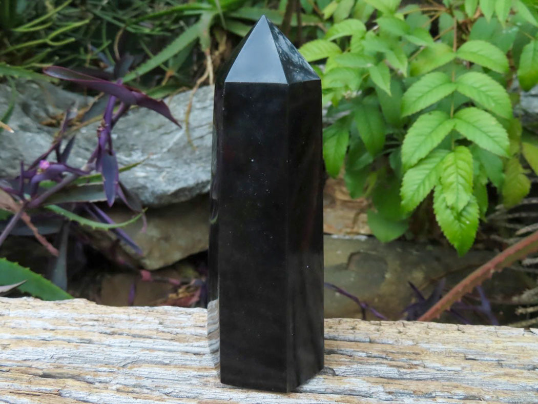 Polished Banded Green Fuchsite & Stromatolite Crystal Points x 2 From Madagascar - TopRock
