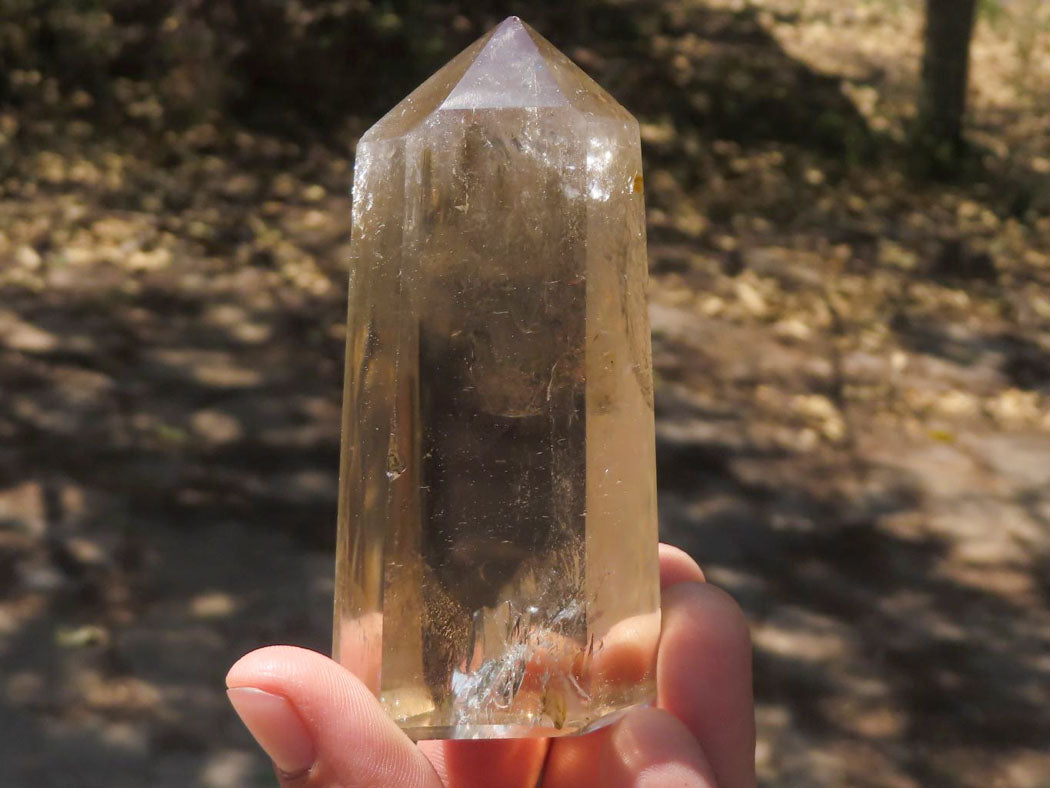 Polished Beautiful Trio Of Smokey Quartz Points x 3 From Madagascar - TopRock