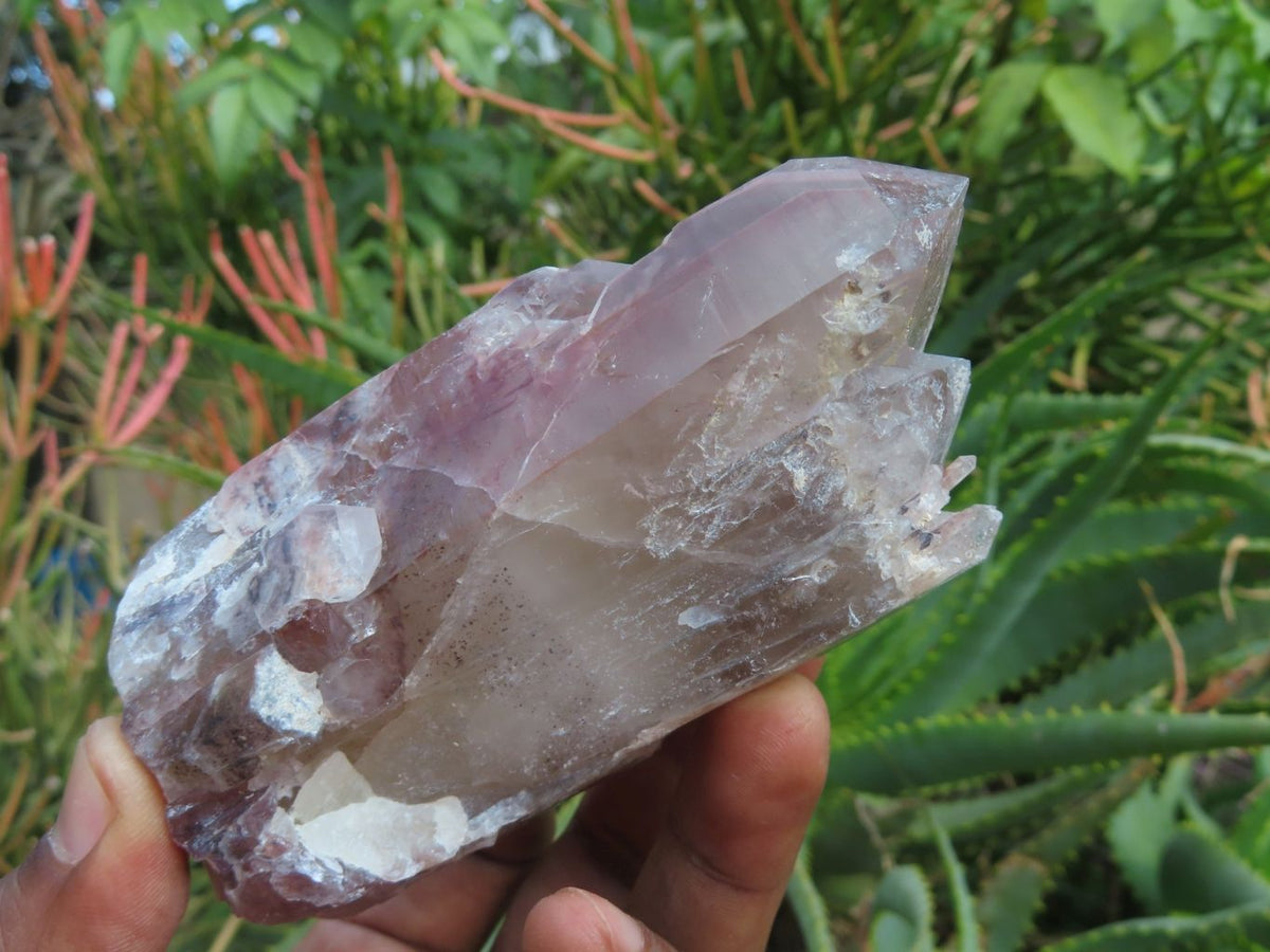 Natural Red Hematoid Quartz Clusters x 3 From Karoi, Zimbabwe - TopRock