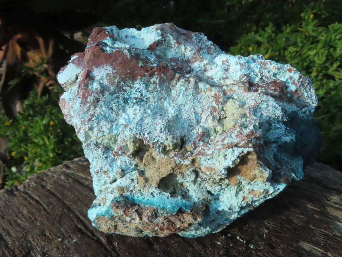 Natural Shattuckite Copper Ore Specimens x 2 From Namibia - TopRock
