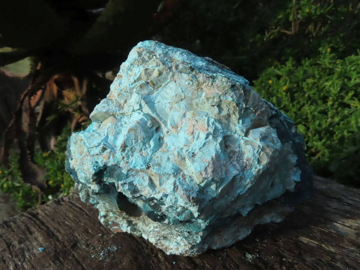 Natural Shattuckite Copper Ore Specimens x 2 From Namibia - TopRock
