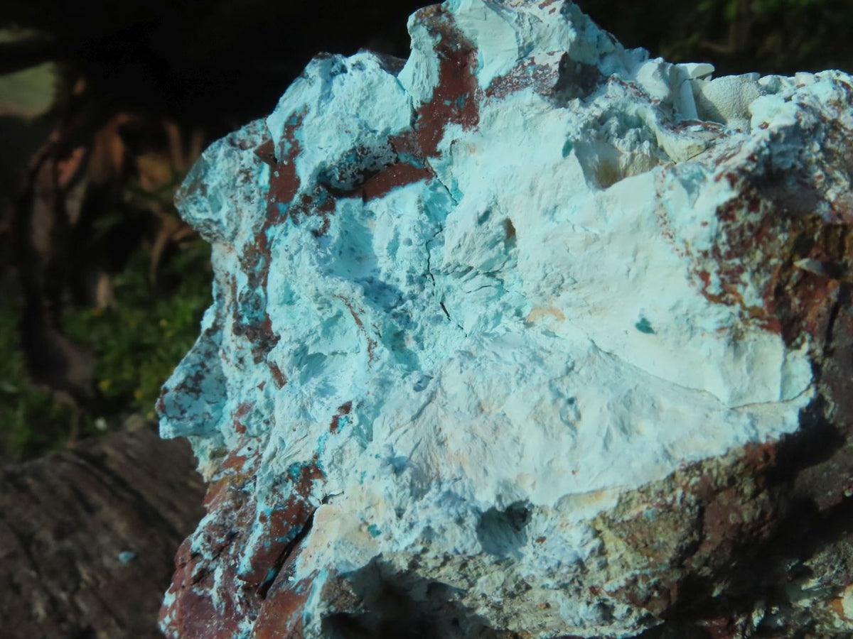 Natural Shattuckite Copper Ore Specimens x 2 From Namibia - TopRock