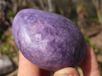 Polished Purple Lepidolite Gallets  x 6 From Zimbabwe - Toprock Gemstones and Minerals