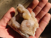 Natural Golden Limonite Spirit Quartz Clusters x 12 From Boekenhouthoek, South Africa - Toprock Gemstones and Minerals