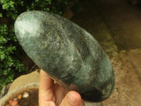 Polished Green Fuchsite Quartz Standing Free Form  x 1 From Madagascar - TopRock