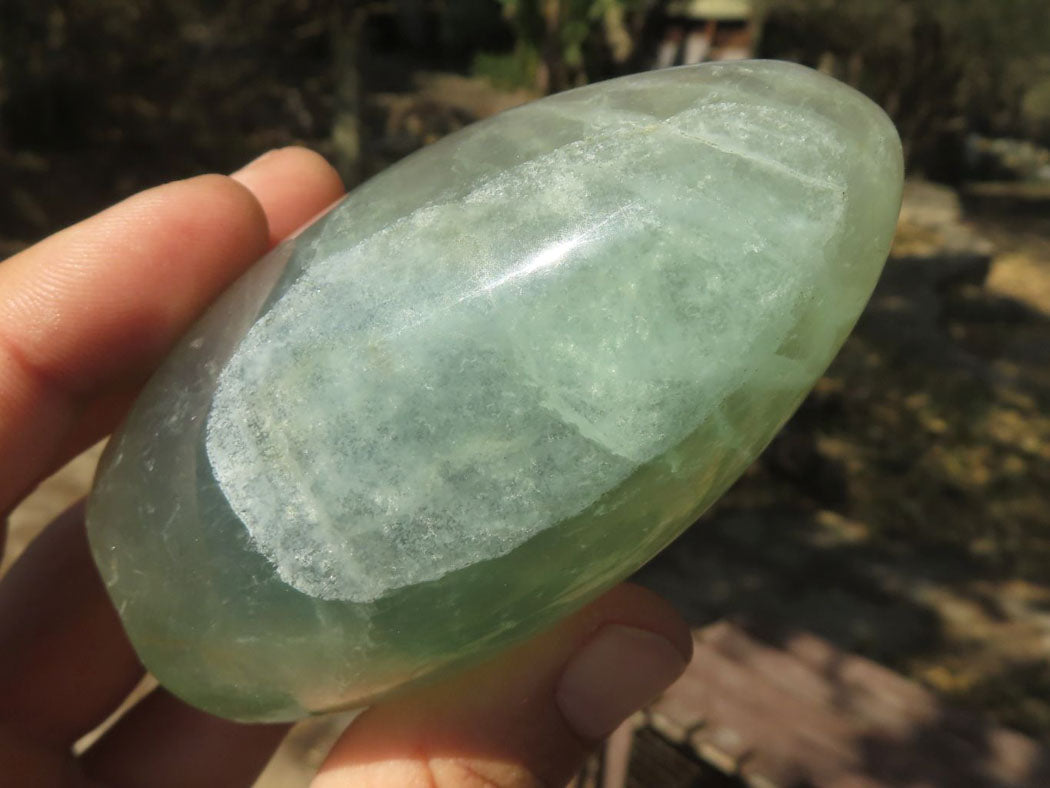 Polished Emerald Green Fluorite Standing Free Forms x 4 From Madagascar - TopRock