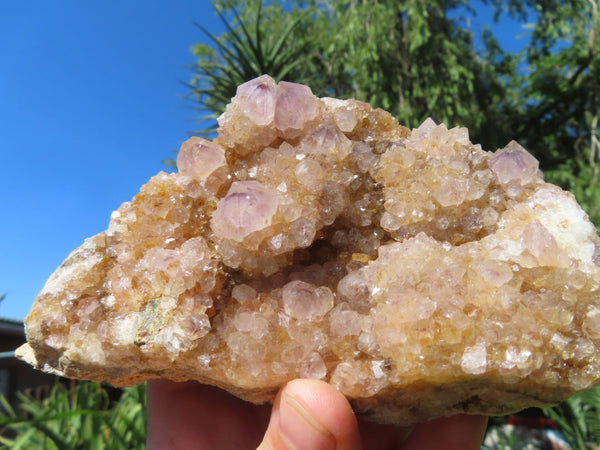 Natural Mix Of Amethyst Spirit Quartz Clusters x 6 From Southern Africa - TopRock