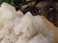 Natural Groovy Extra Large Kitana Cascading Crystal Cluster x 1 From Ambatfinhandrana, Madagascar - TopRock