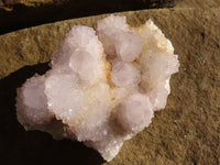 Natural Pale Lilac Spirit Quartz Clusters x 6 From Boekenhouthoek, South Africa - Toprock Gemstones and Minerals