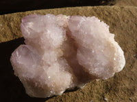 Natural Pale Lilac Spirit Quartz Clusters x 6 From Boekenhouthoek, South Africa - Toprock Gemstones and Minerals