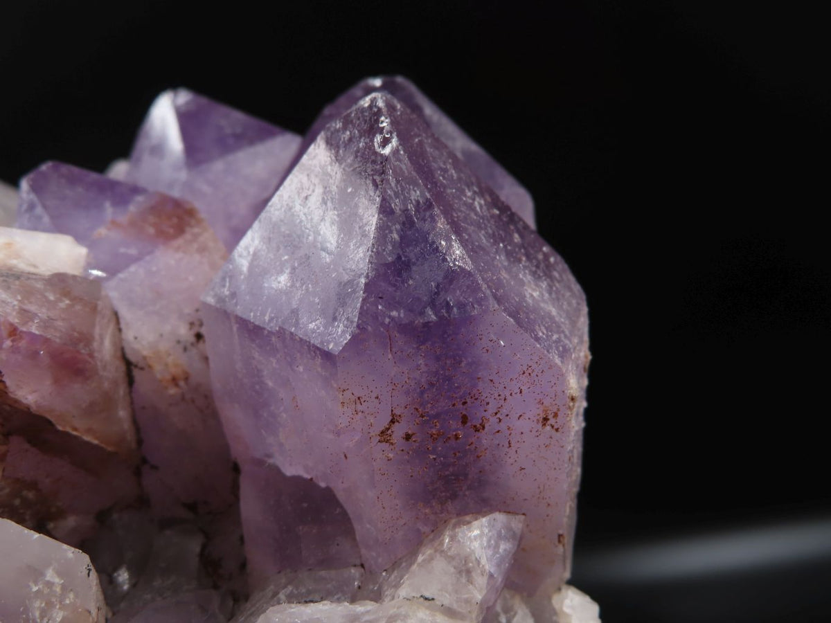 Natural Zambian Amethyst Crystal Clusters x 2 From Mumbwe, Zambia - TopRock