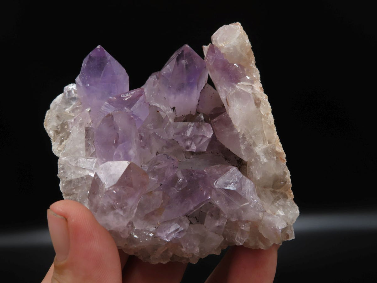 Natural Zambian Amethyst Crystal Clusters x 2 From Mumbwe, Zambia - TopRock
