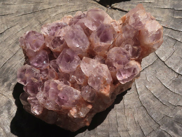 Natural Sugar Amethyst Clusters  x 2 From Zambia - TopRock